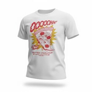 Junk Food Clothing Disney Pixar Toy Story "Pizza Planet" Vintage Tee EUC (217)